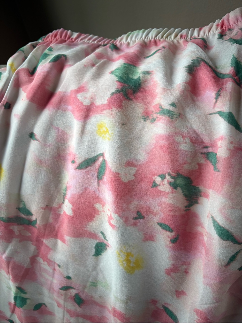 A New Day Woman’s Plus Pink Floral Skirt - Picture 3 of 5